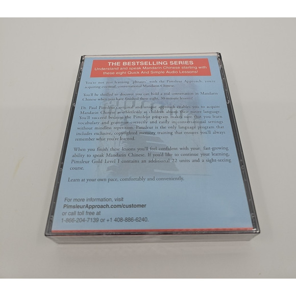 Pimsleur Quick & Simple Mandarin Chinese 2nd Revised Edition 8 Lessons 4 CD’s - Picture 2 of 4